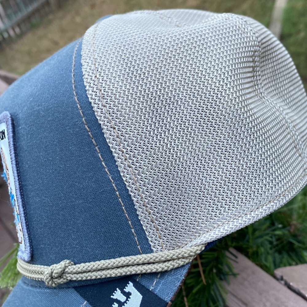 SOLD SOLD The Farm Goodrin Bros (Rare) Mens Crackin Trucker hat - Picture 4 of 10